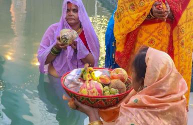 छठ पर्व न्यू योर्कमा पनि मनाइयो